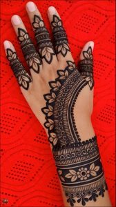 Back Hand Mehndi Design 